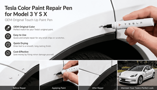 Tesla Touch Up Paint Pen Guide: Fix Small Scratches and Paint Chips on Model 3, Y, S and X - T-Launch