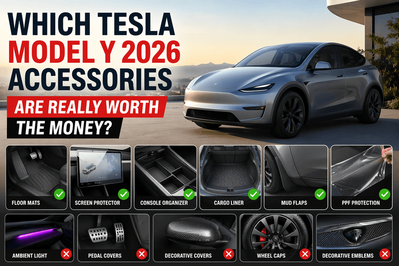 Which Tesla Accessories for Model Y 2026 Are Really Worth the Money - T-Launch