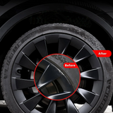 Model 21인치 Uberturbine 및 20인치 Induction Wheel Ultimate Protection Refreshed Wheels용 Y 림 프로텍터(4팩)