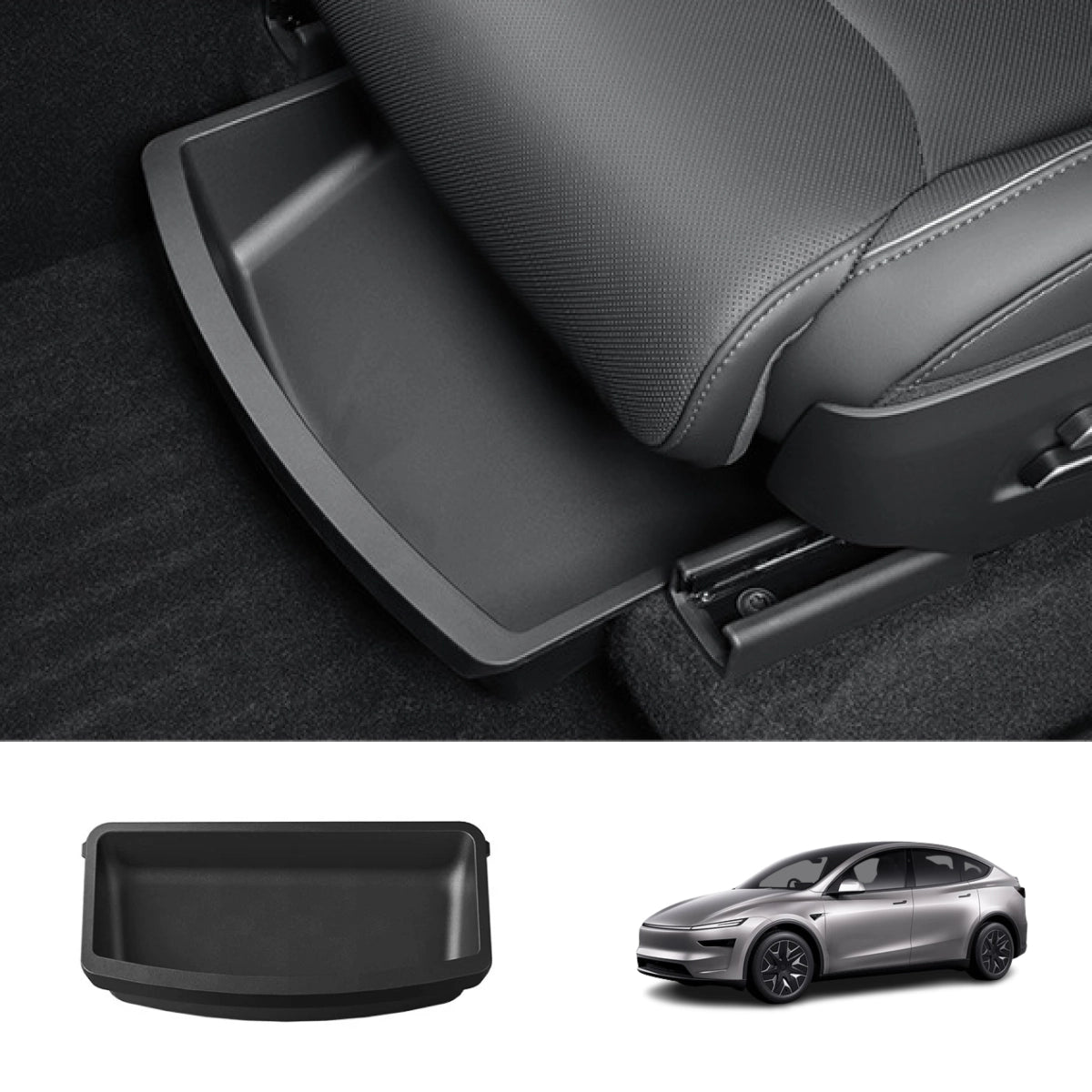 Front Under Seat Storage Box for Tesla Model YL Interior Accessories