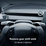 Model3 Highland OEM Style Gear Shift Varsi kytkin käännös signaali Lever pakettiTesla