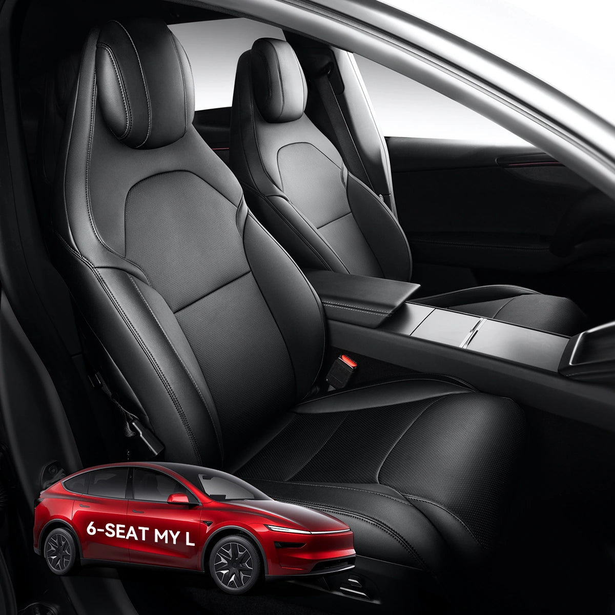 All-Inclusive Seat Cover for New Tesla Model YL Premium 6-Seater 2026+