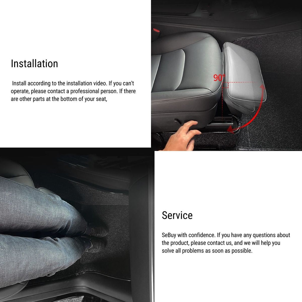 Tesla Model 3/Y Co-Pilot Electric Adjustable Leg Rest – TESLAUNCH