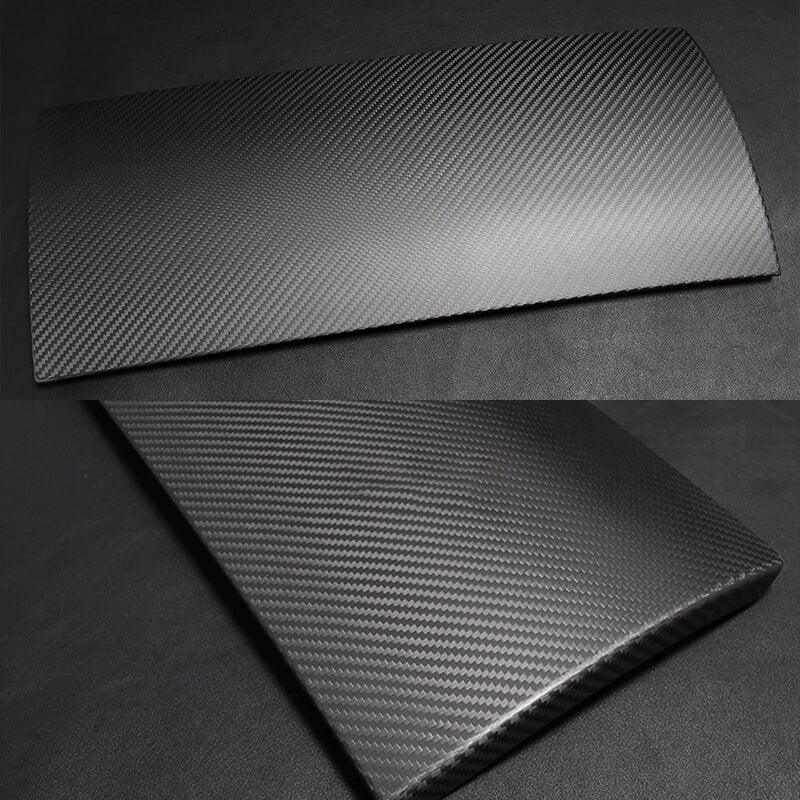 [Real Carbon Fiber] Glove Box Cover for Tesla Model 3/Y (2017-2023)