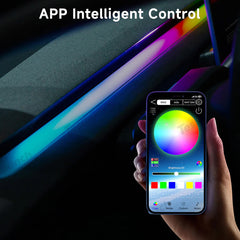 Lumină ambientală cu LED-uri pentru tabloul de bord – Modernizare interior care schimbă culoarea pentru Tesla Model Y Juniper 2025+