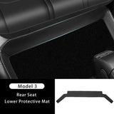 Model 3/Y Rücksitz untere Schutz Matte (Geeignet für 2024 Model 3 Hochland)
