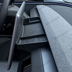 ETC Bracket Tray Kojelaudan näyttö Takaosan silikonisäilytyslaatikko Tesla Model Y Kataja 2025+