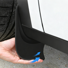 No-Drill Front & Rear Fender Mud Flaps for 2026 Tesla Model YL