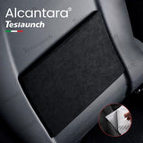 Alcantara Seat Back Anti-kick Sticker 2PCS Para 2024 Model 3 Highland
