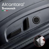 Alcantara Stoel Aanpassing Knop Sticker Voor 2024 Model 3 Hoogland