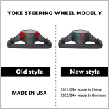 Model 3/Y Fuld Carbon Fiber Yoke Styrhjulet