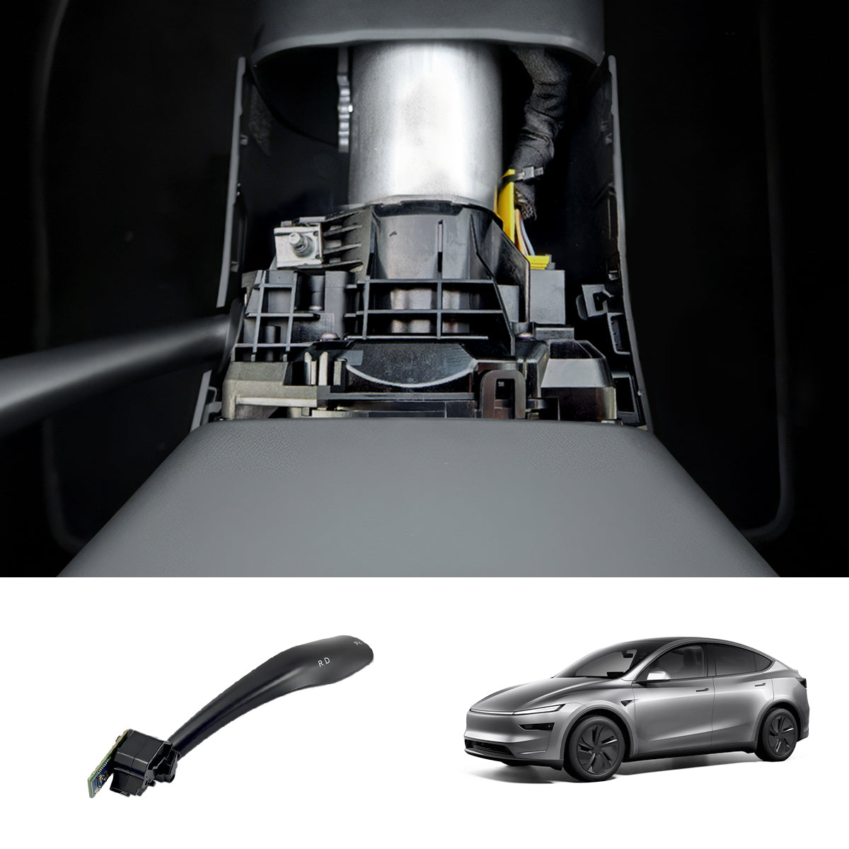 Model Y Juniper 2025+ OEM Style Gear Shift Stalk Kit for Tesla