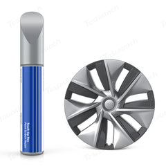 Modell 3-hjulsfälgskydd Touch Up Paint för Tesla Gemini/Aero/Photon Wheel Cover