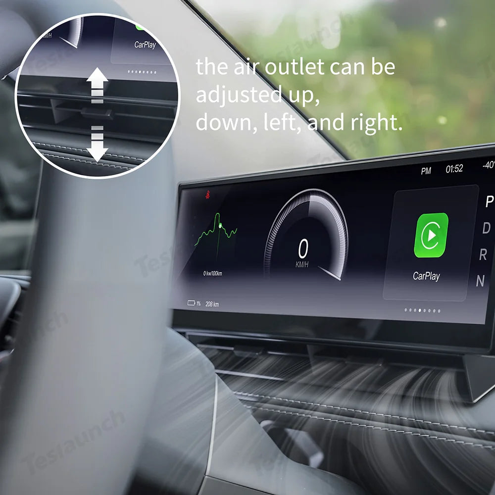 10.88" Large Instrument Cluster Display for Tesla Model 3/Y/Cybertruck