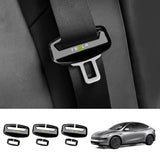 Seat Belt Buckle Cover Set for Tesla Model Y Juniper 2025+