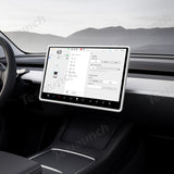 매트 화이트 인테리어 업그레이드 키트 Tesla 2021-2023 Model 3