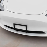 Kein Bohrer Tesla  Model 3/Y Front Nummern schild Rahmen-KEINE Klebstoffe, schnelle Installation