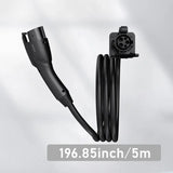 J1772 predlžovací kabel, typ 1 rozšířený kabel, přídavný kabel pro nabíječku ev kompatibilní pro všechny nabíječe sae j1772