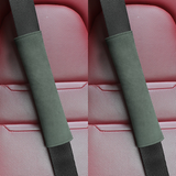 Alcantara Removable Seat Belt Cover for Model 3/Y/S/X/Cybertruck