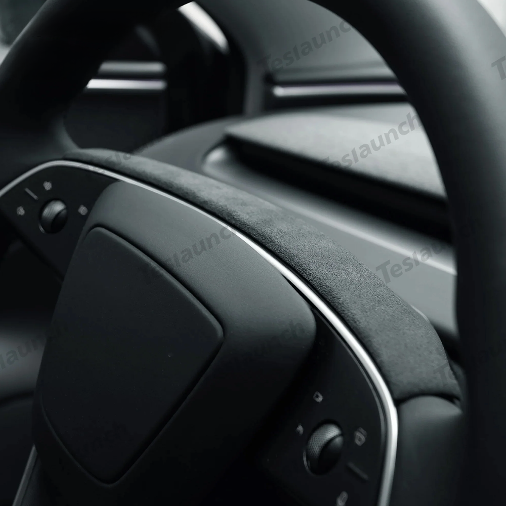Kit de revêtement Alcantara pour Tesla 2024+ [[PL170]] 3 accessoires d'intérieur Highland