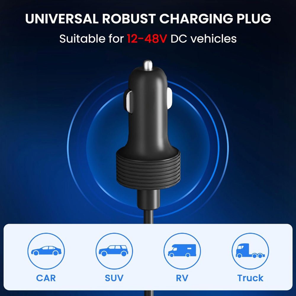 10FT Cigarette Lighter to DC Power Cable for Starlink Mini - T-Launch