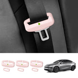 Seat Belt Buckle Cover Set for Tesla Model Y Juniper 2025+