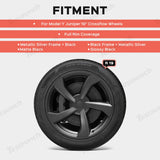 19'' Crossflow Wheels Cover Hubcaps for Tesla Model Y Juniper 2025+（4 PCS）