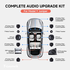 Complete Audio Upgrade System for Tesla Model Y Juniper
