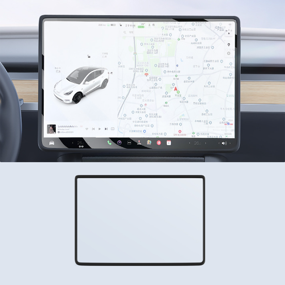 إطار حماية سيليكون للشاشة المركزية Tesla Model 3 هايلاند 2024+