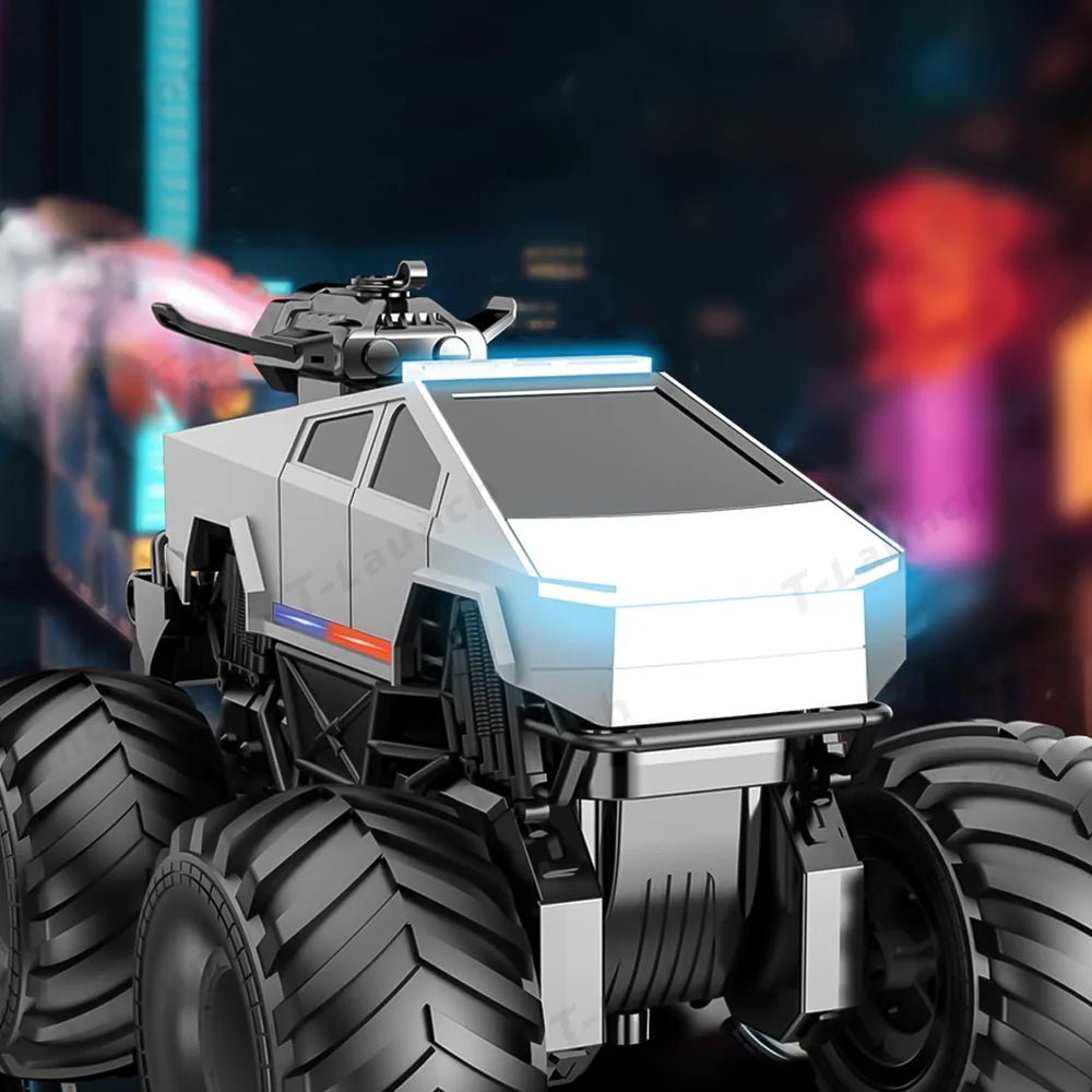 1:20 Scale Cybertruck-Inspired Amphibious RC Toy Car — 4WD Off-Road All-Terrain Truck - T-Launch