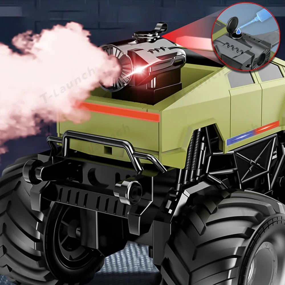 1:20 Scale Cybertruck-Inspired Amphibious RC Toy Car — 4WD Off-Road All-Terrain Truck - T-Launch