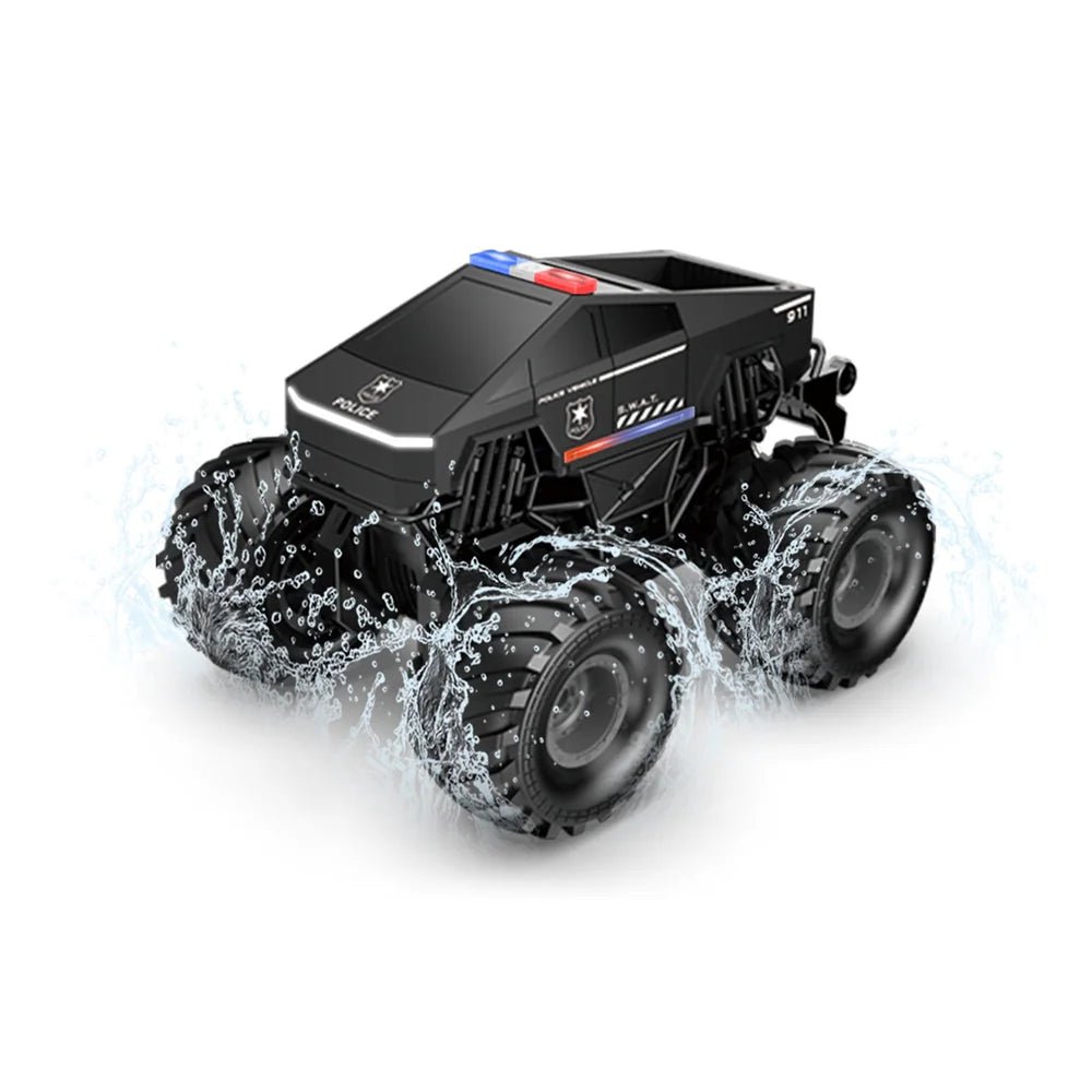 1:20 Scale Cybertruck-Inspired Amphibious RC Toy Car — 4WD Off-Road All-Terrain Truck - T-Launch