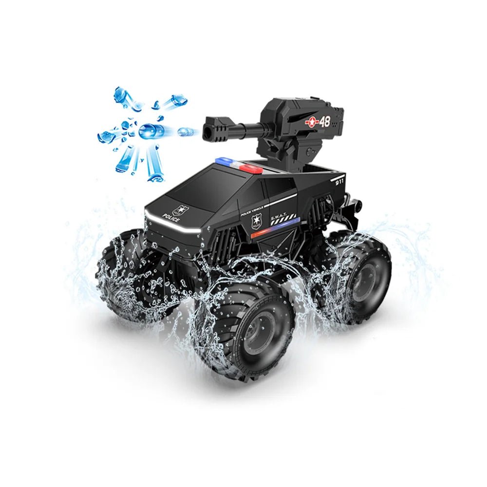 1:20 Scale Cybertruck-Inspired Amphibious RC Toy Car — 4WD Off-Road All-Terrain Truck - T-Launch
