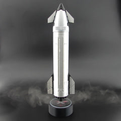 1:200 SpaceX Starship Rocket Model with LED Mist Flame Effect & Humidifier Function - T-Launch
