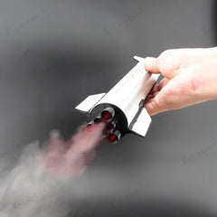 1:200 SpaceX Starship Rocket Model with LED Mist Flame Effect & Humidifier Function - T-Launch