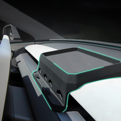Silicone Dashboard Tissue Tray Hidden Storage Box for Tesla Model Y Juniper 2025+
