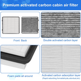 HEPA Air Filter with Activated Carbon for Cybertruck