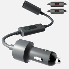 12V to 24V DC Step Up Converter with 60W Car Cigarette Lighter Adapter for Starlink Mini - T-Launch