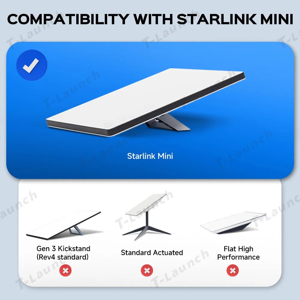 12V to 24V DC Step Up Converter with 60W Car Cigarette Lighter Adapter for Starlink Mini - T-Launch