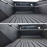 Tous les temps TPE Tapis de sol Cargo Liners Set pour Tesla Cybertruck