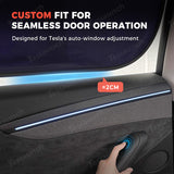 Static Cling Mesh Insulated Side Window Sunshade For Tesla Model 3