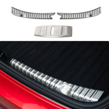 Rostfritt stål Variety Trunk/Frunk Sill Plate Cover för Tesla Model 3 (2017-2023)