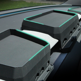 Boîte de rangement cachée de plateau de tissu de tableau de bord de silicone pour le modèle 3 Highland de Tesla 2024