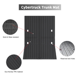 Tous les temps TPE Tapis de sol Cargo Liners Set pour Tesla Cybertruck