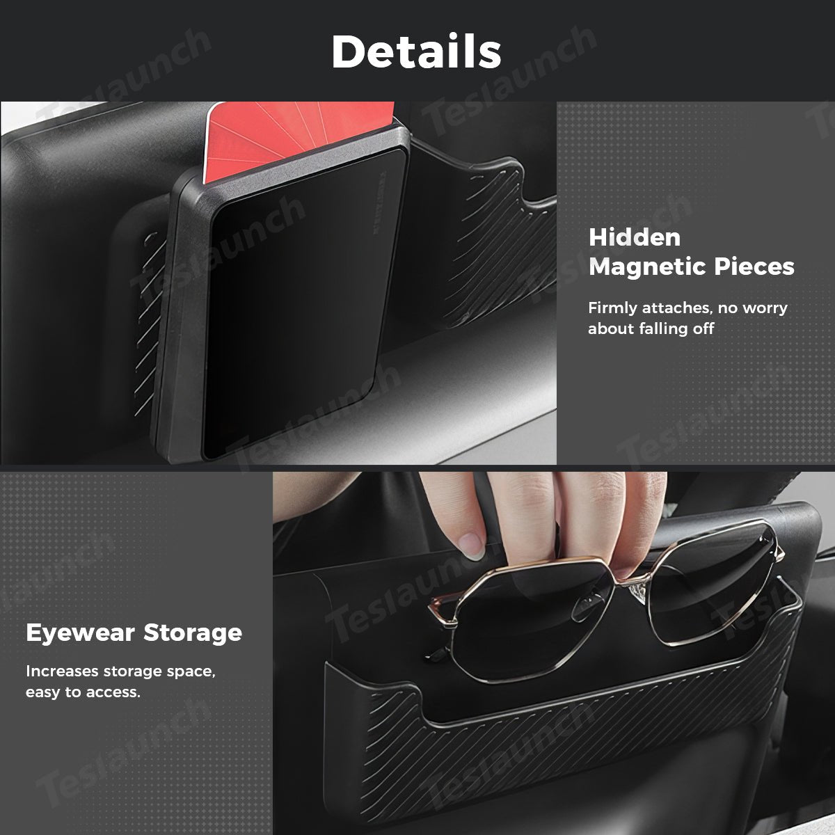 15.4'' Multi-Functional Screen Protector Frame for Tesla Model Y Juniper 2025+ - T-Launch
