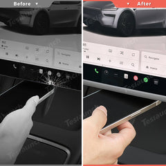 15.4'' Multi-Functional Screen Protector Frame for Tesla Model Y Juniper 2025+ - T-Launch