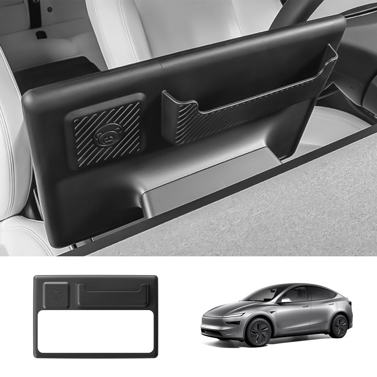 15.4'' Multi-Functional Screen Protector Frame for Tesla Model Y Juniper 2025+ - T-Launch