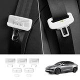 Seat Belt Buckle Cover Set for Tesla Model Y Juniper 2025+