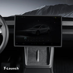 16" Silicone Center Screen Protector Frame for Tesla Model YL 6-Seater 2026+