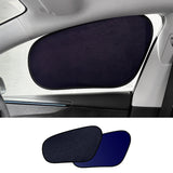 Static Cling Mesh Insulated Side Window Sunshade For Tesla Model 3/Y